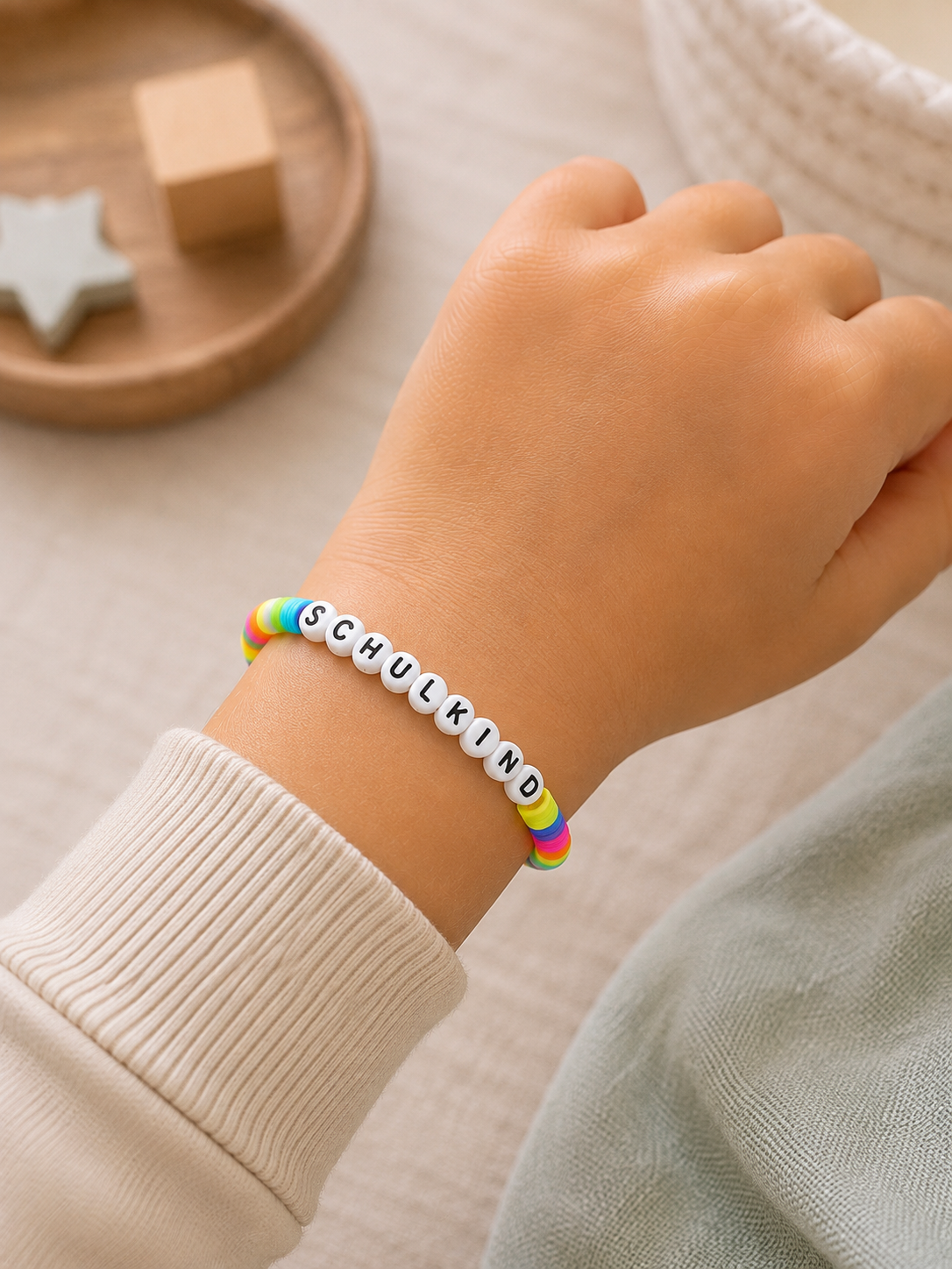 RAUPI & Schulkind-Armband "Mein buntes Schulstart-Set"