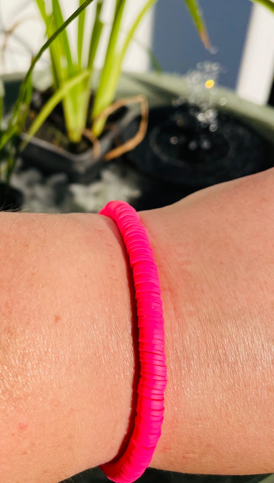 Neon Vibes - Armbändern in Knallfarben