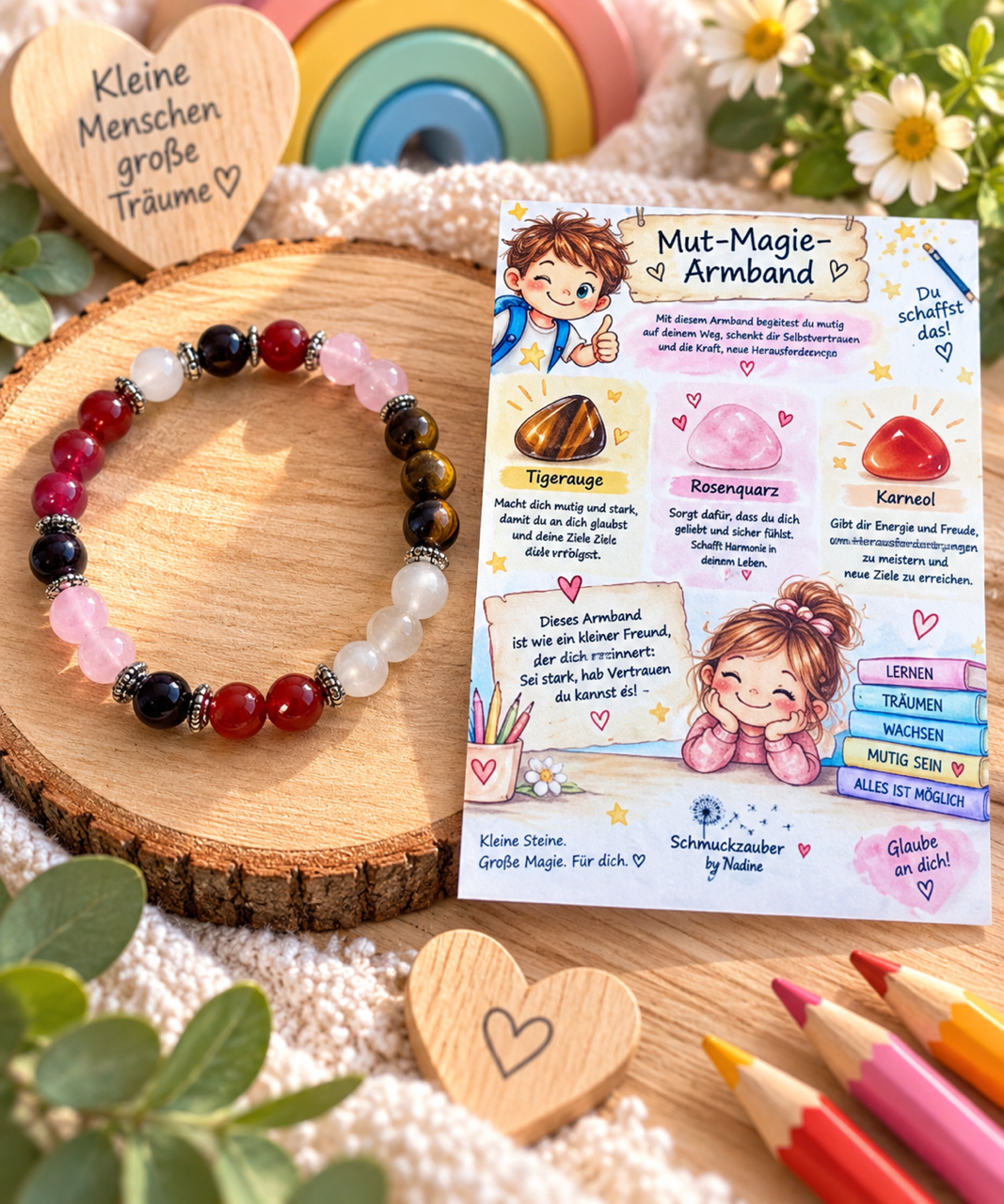 Mut-Magie-Armband - kleiner Mutmacher für große Schritte