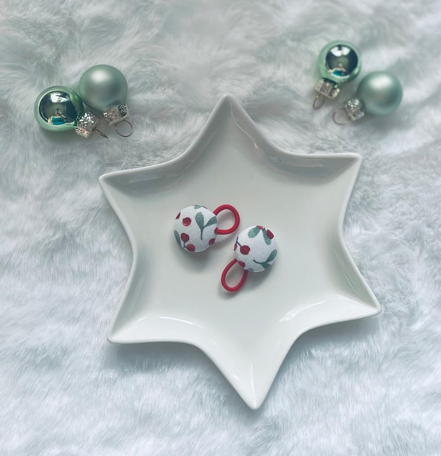 Haarzauber mit Mistelzweigmotiv