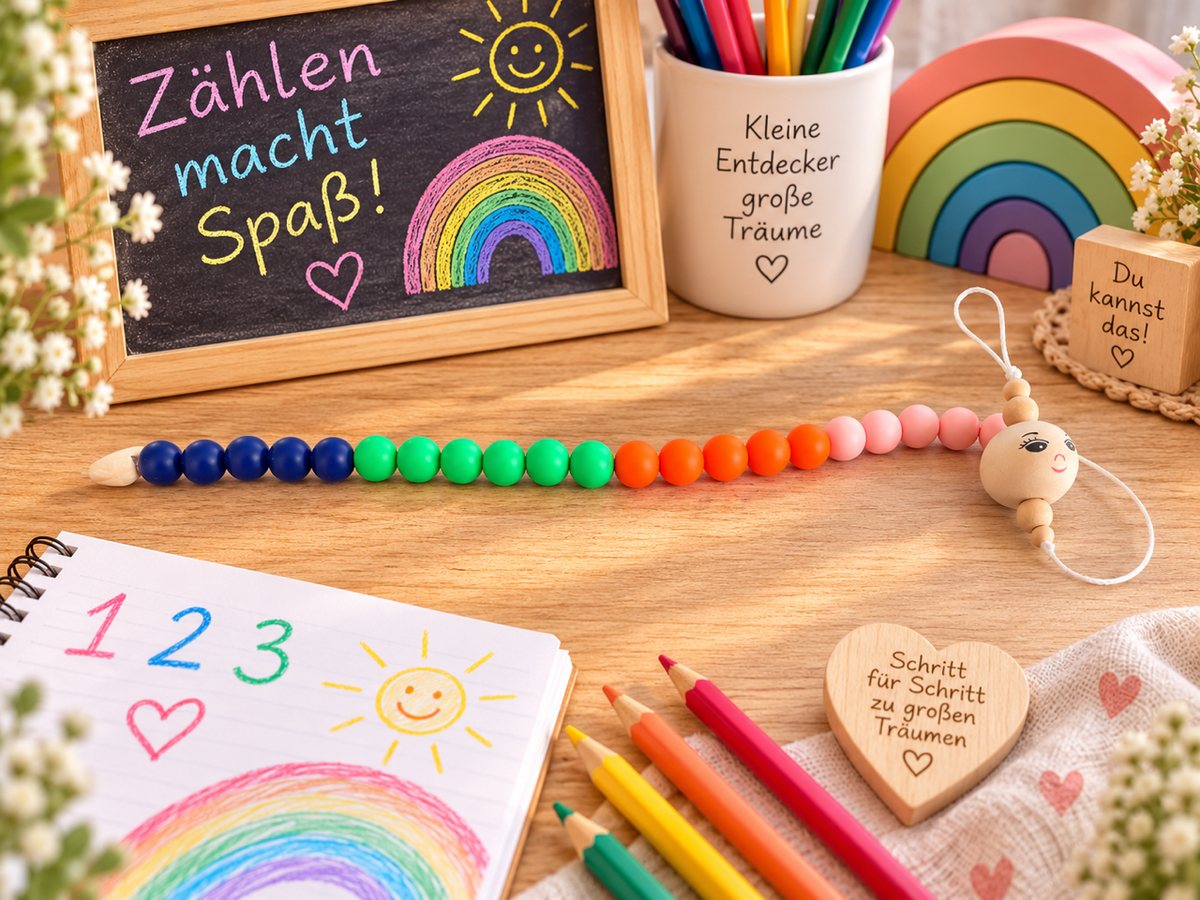 Rechenraupe RAUPI – Spielerisch zählen bis 20