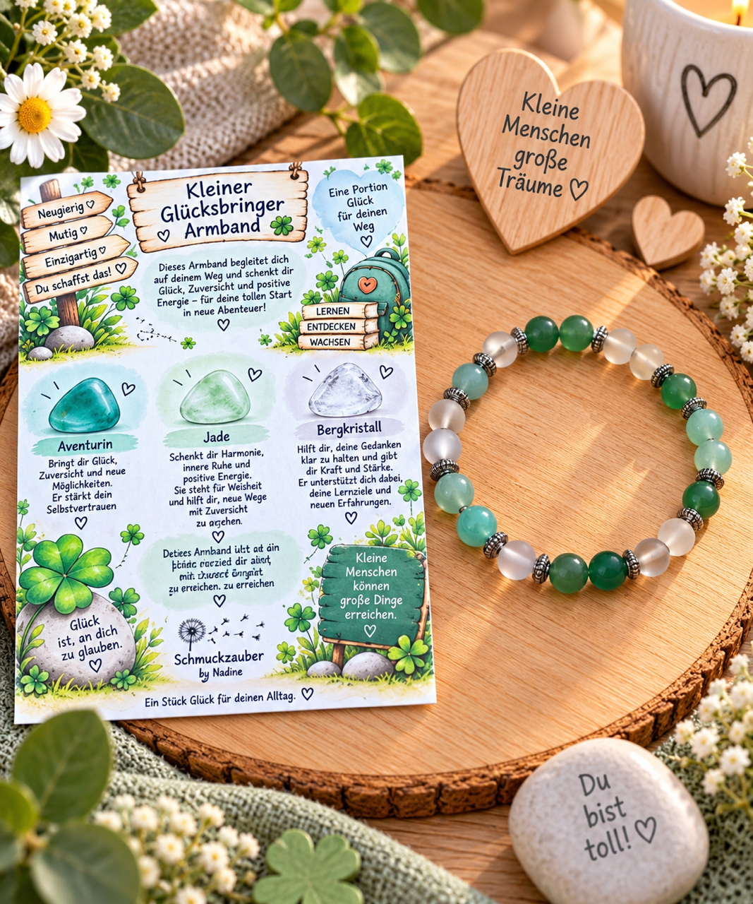 Kleiner Glücksbringer-Armband - ein Stück Glück für deinen Weg