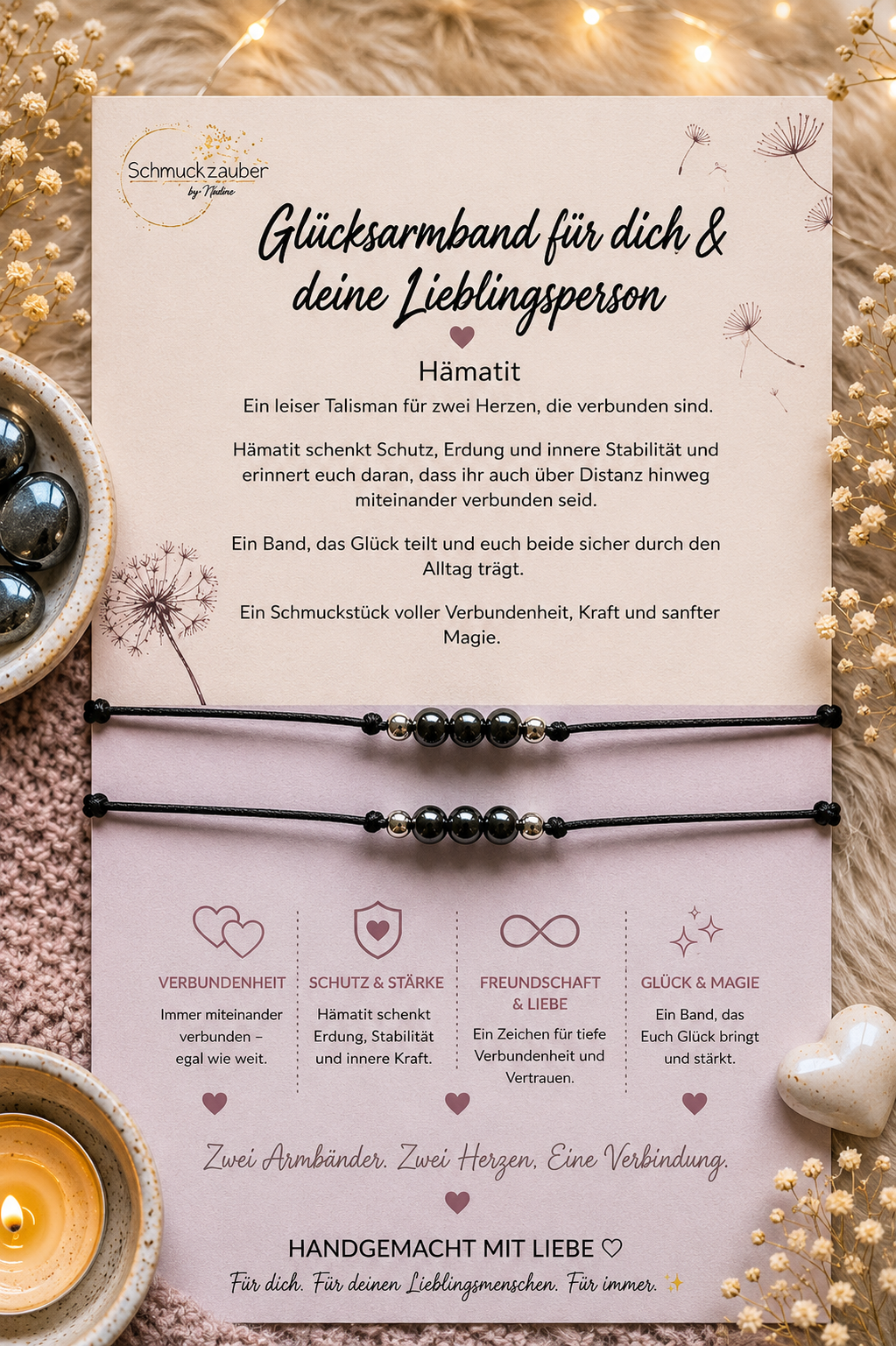 Glücksarmband für dich & deine Lieblingsperson