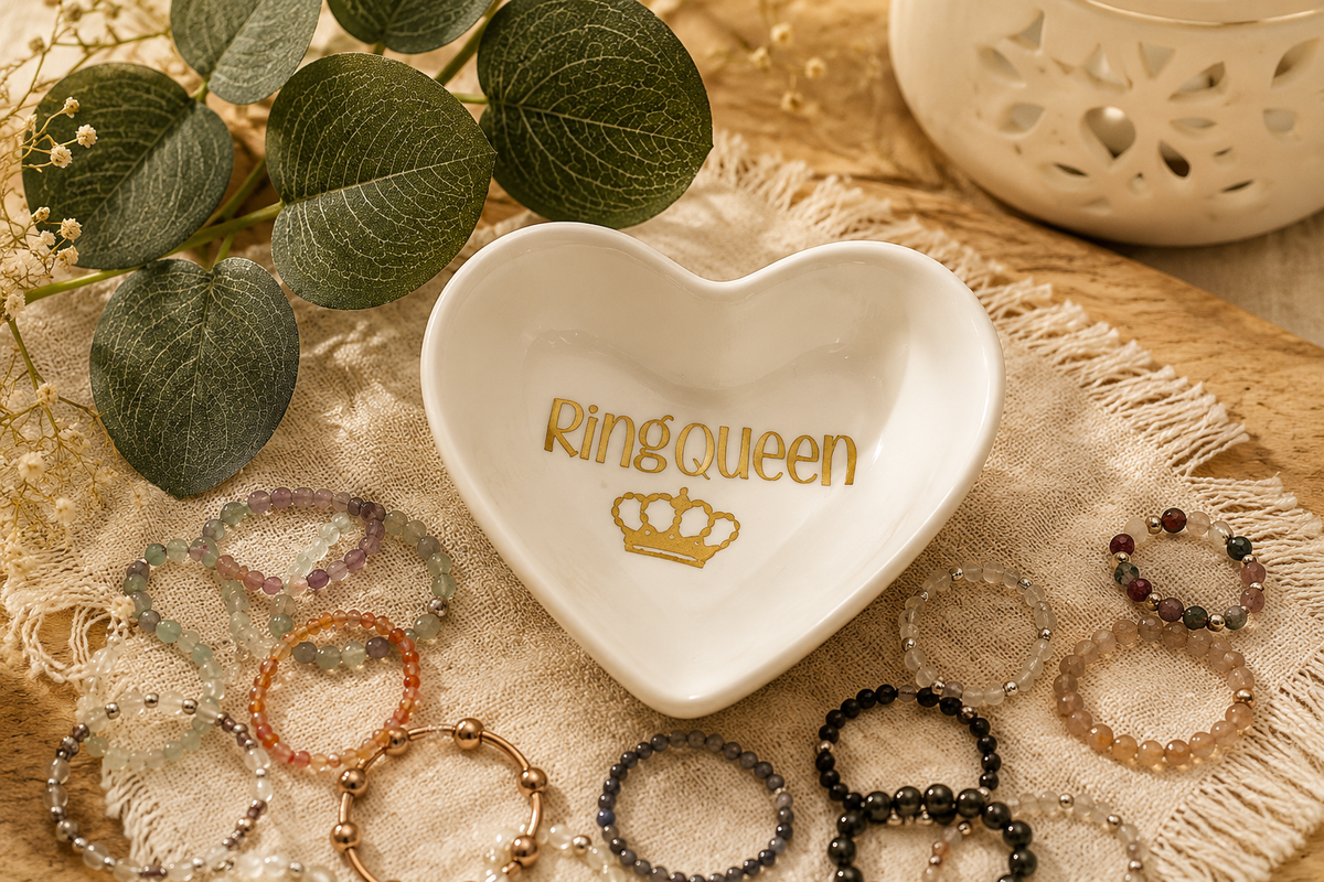 Schmuckschale Herzform „Ring Queen“