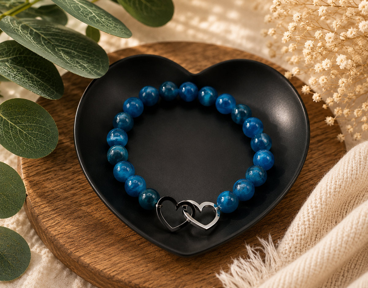 Apatit Armband „Blue Harmony“