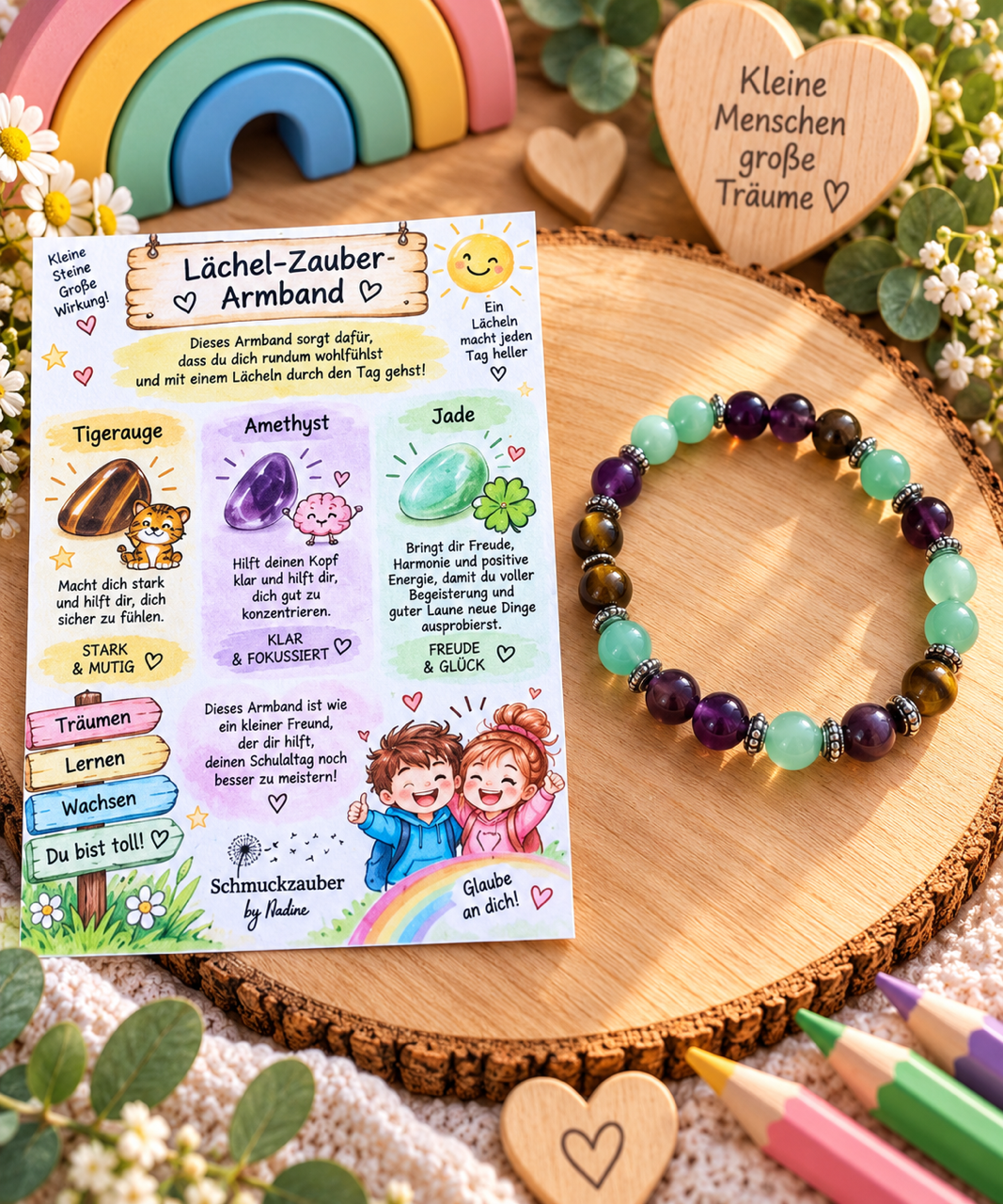 Lächel-Zauber-Armband – ein Lächeln für deinen Tag