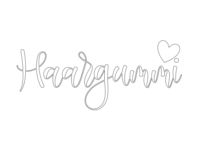 Schriftzauber „Haargummi“ – für stilvolle DIY-Projekte