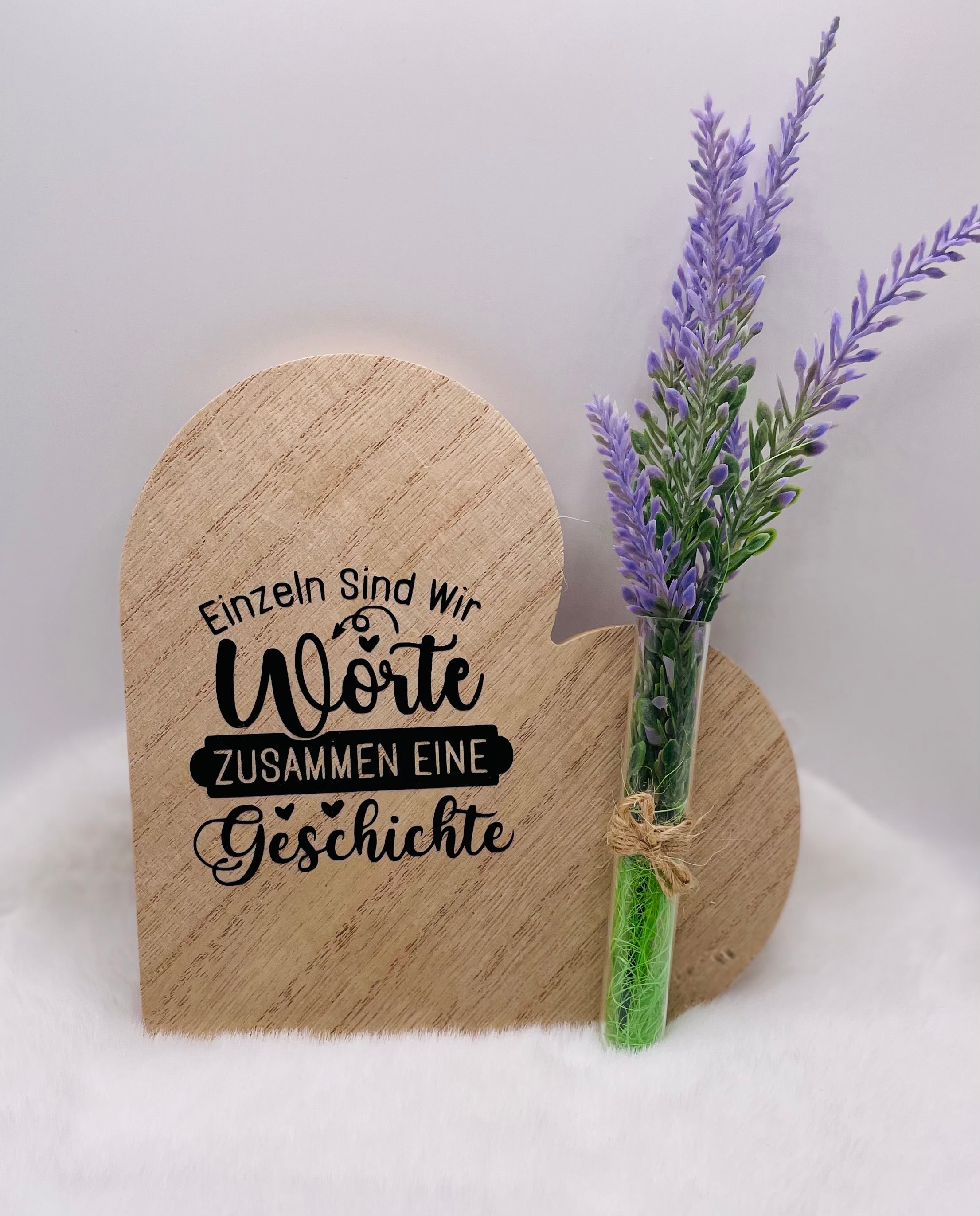 Holzherz „Herzensmoment“