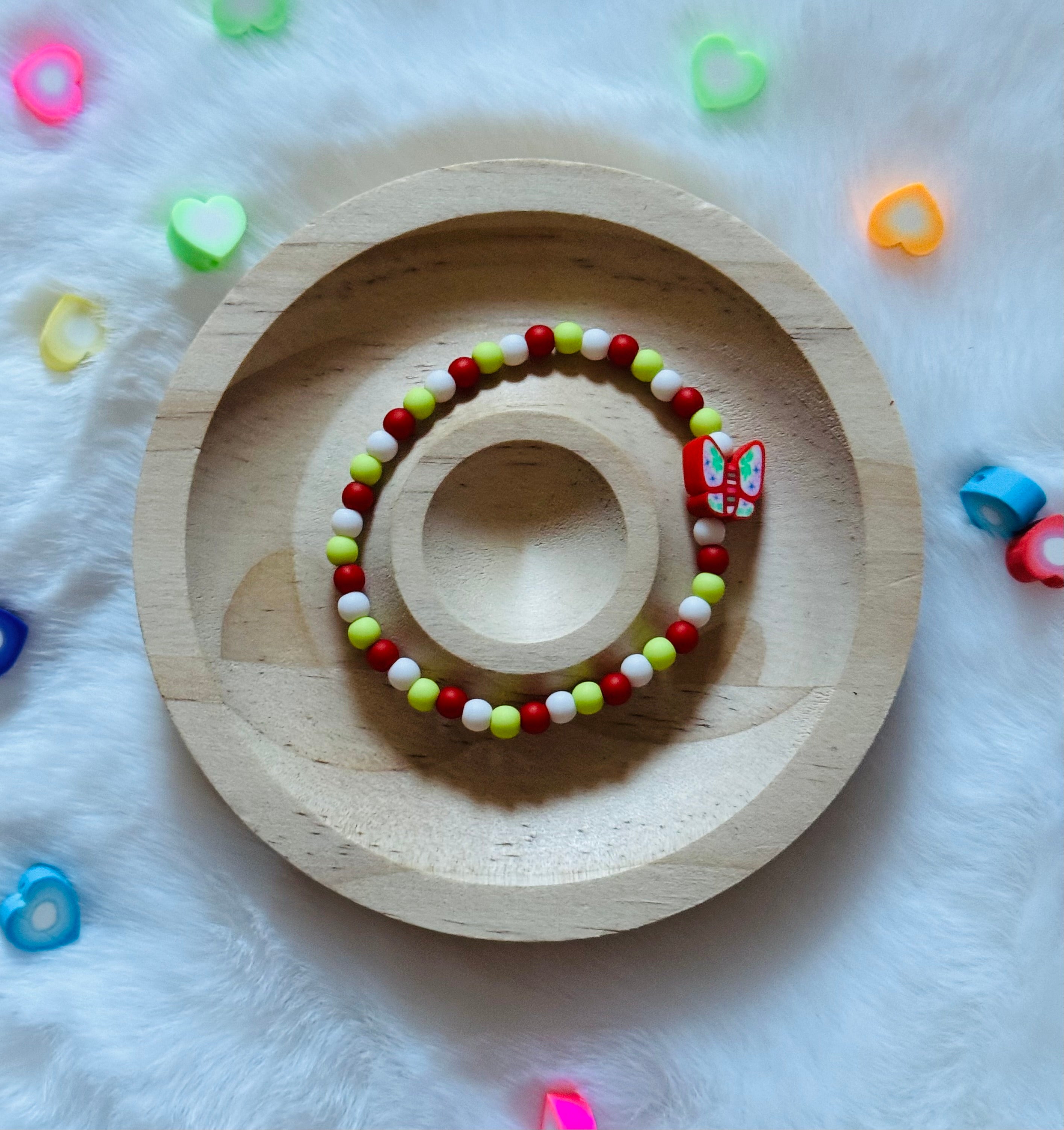 Kinderarmband Schmetterling