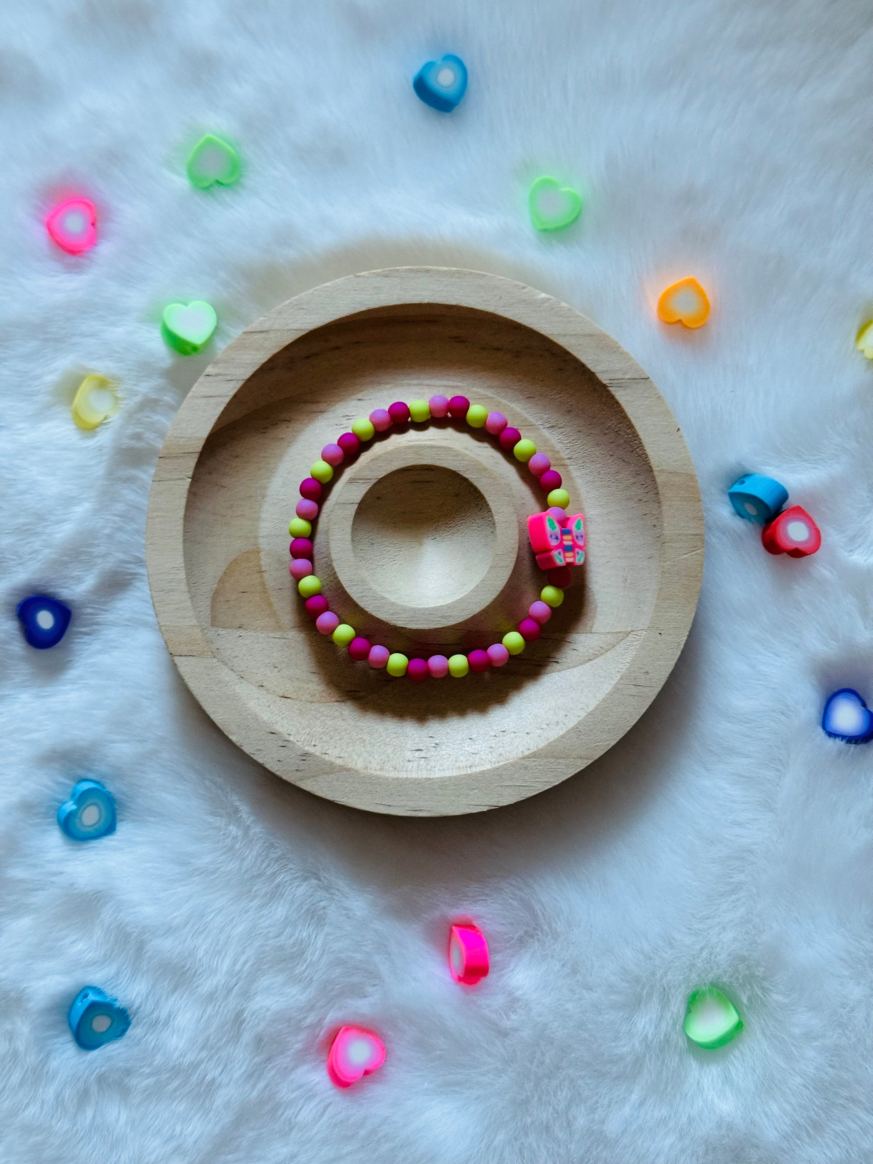 Kinderarmband Schmetterling