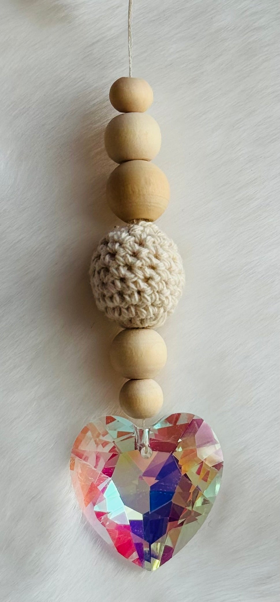 Boho Sonnenfänger Herz für Muttertag