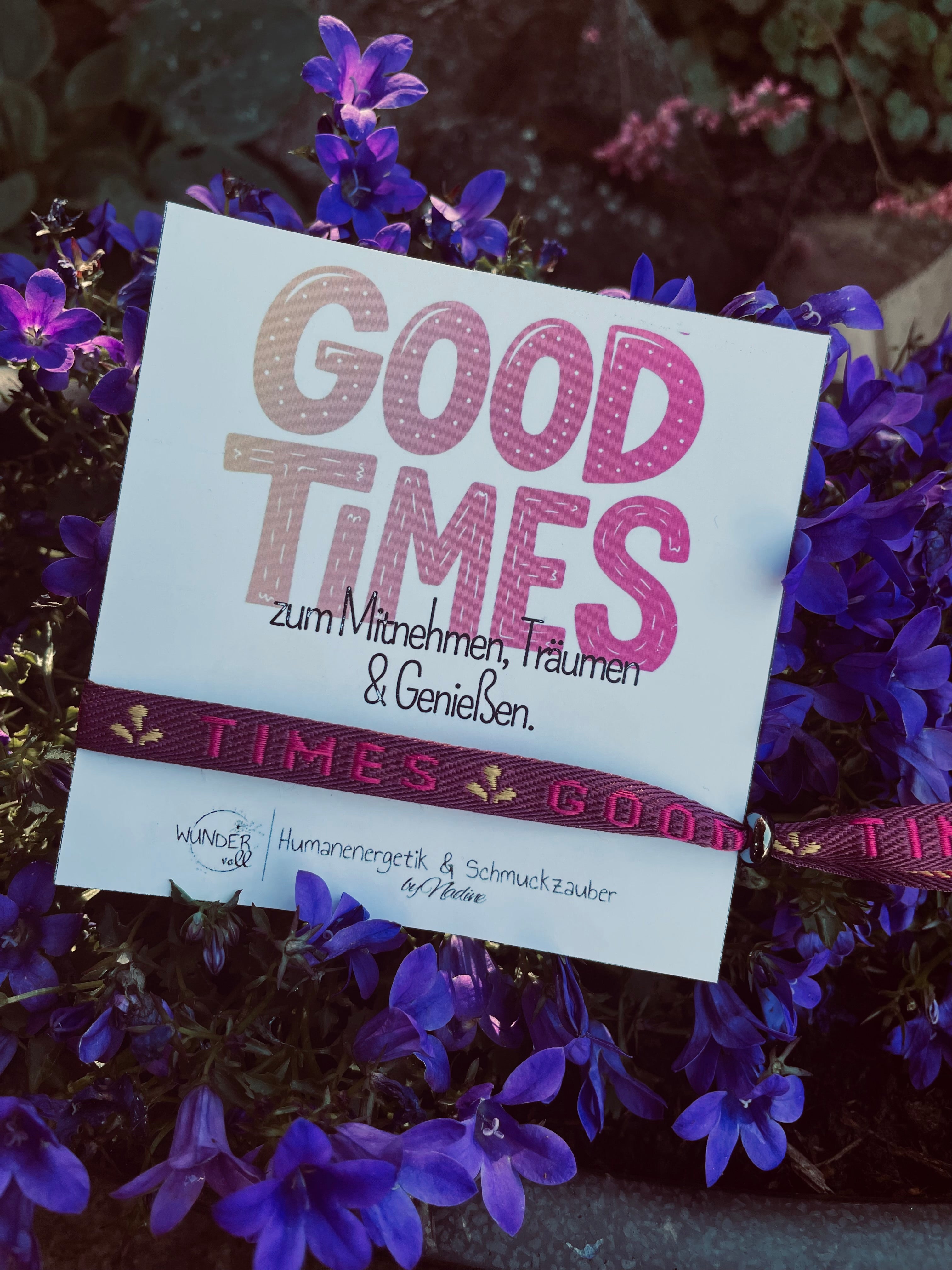 Festivalarmband „Good Times“