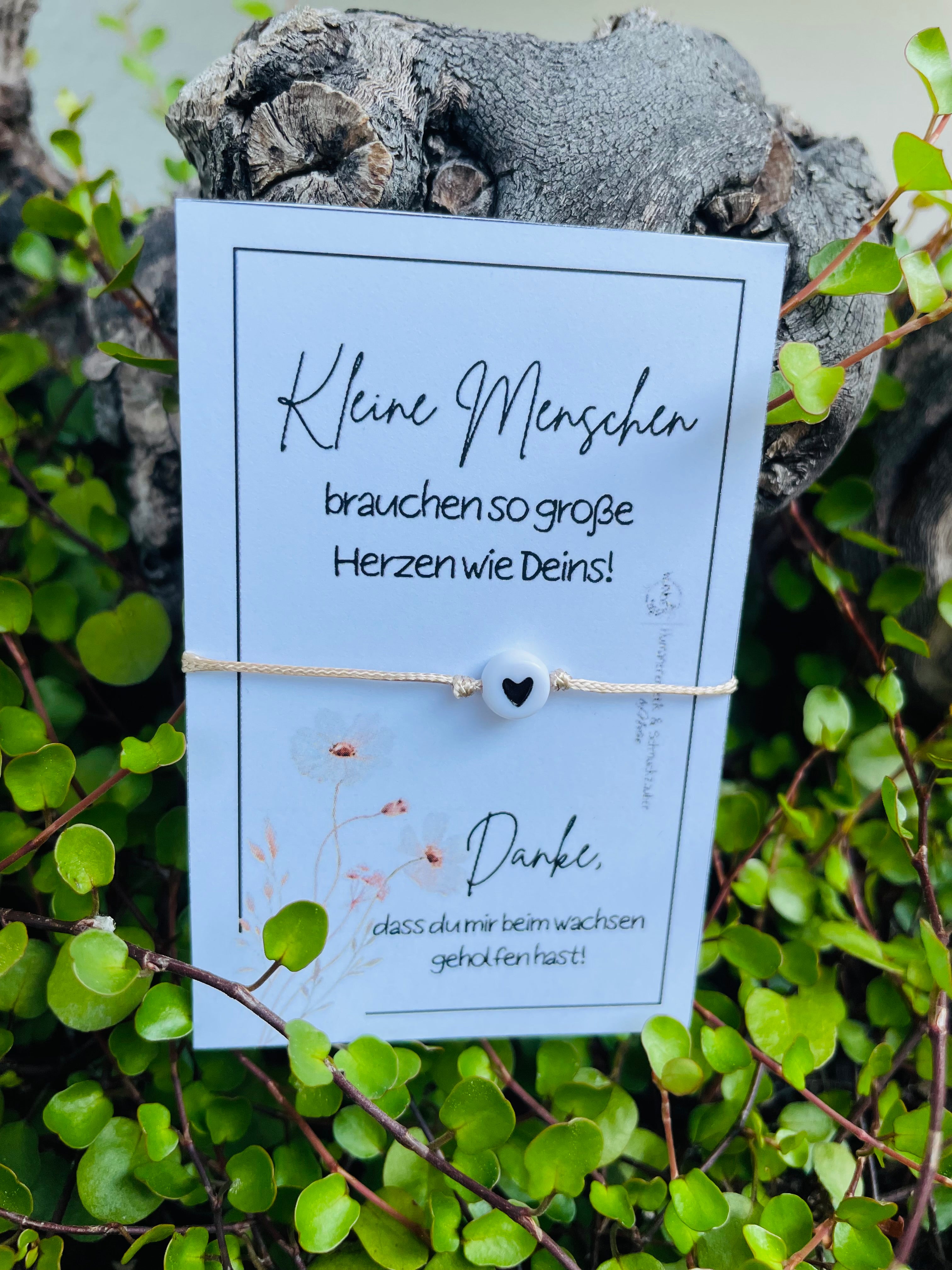 Ein kleines Dankeschön mit Herz