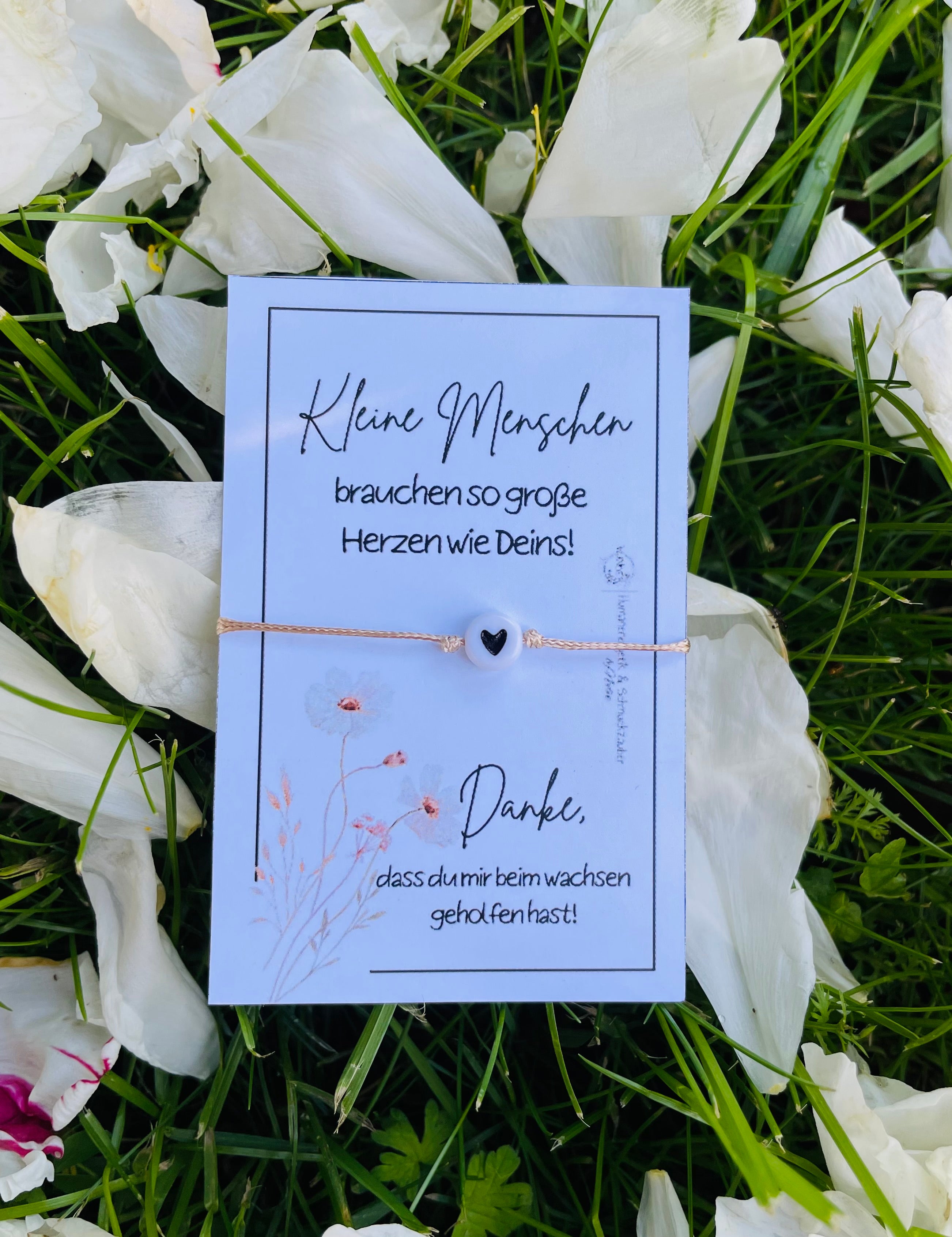 Ein kleines Dankeschön mit Herz