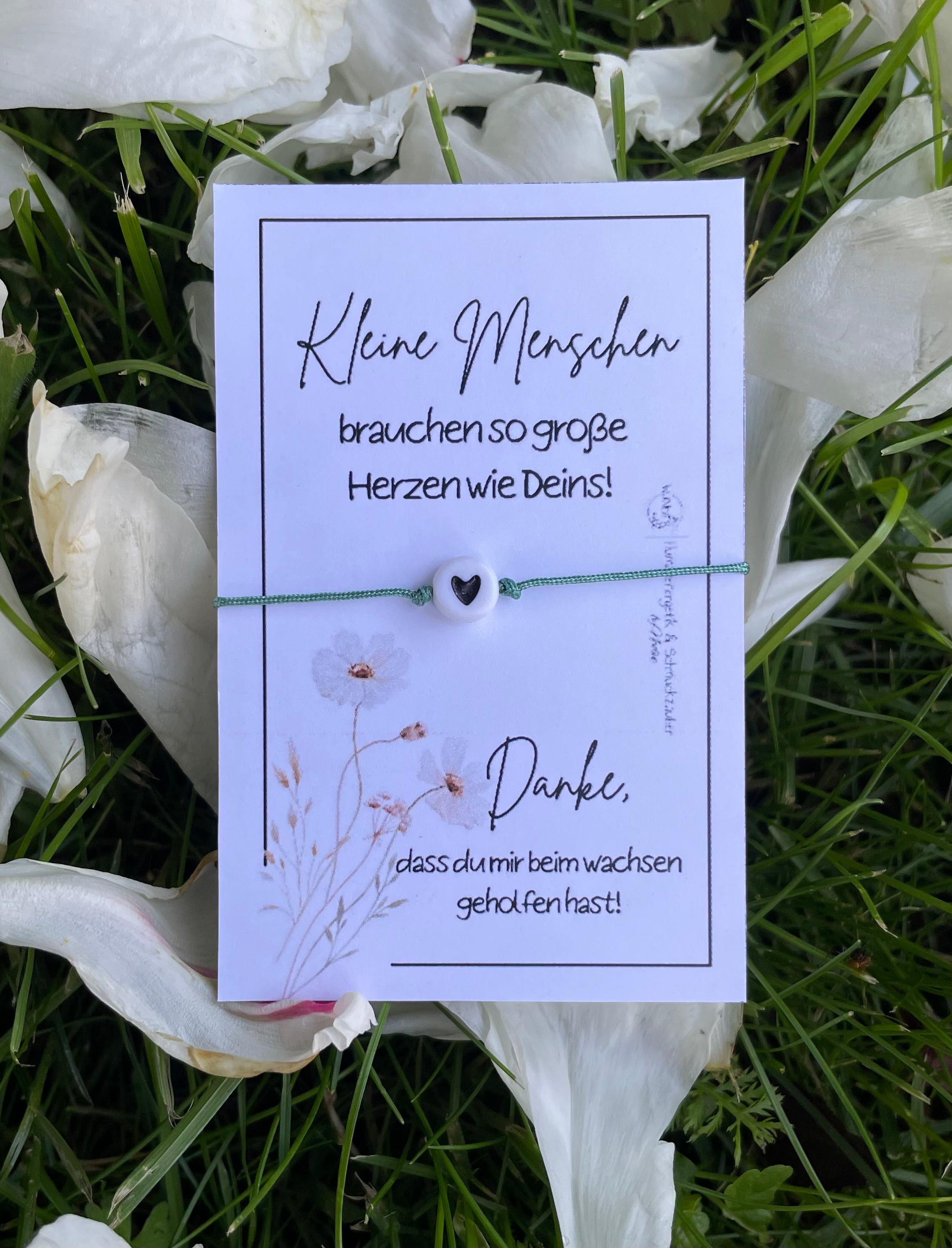 Ein kleines Dankeschön mit Herz