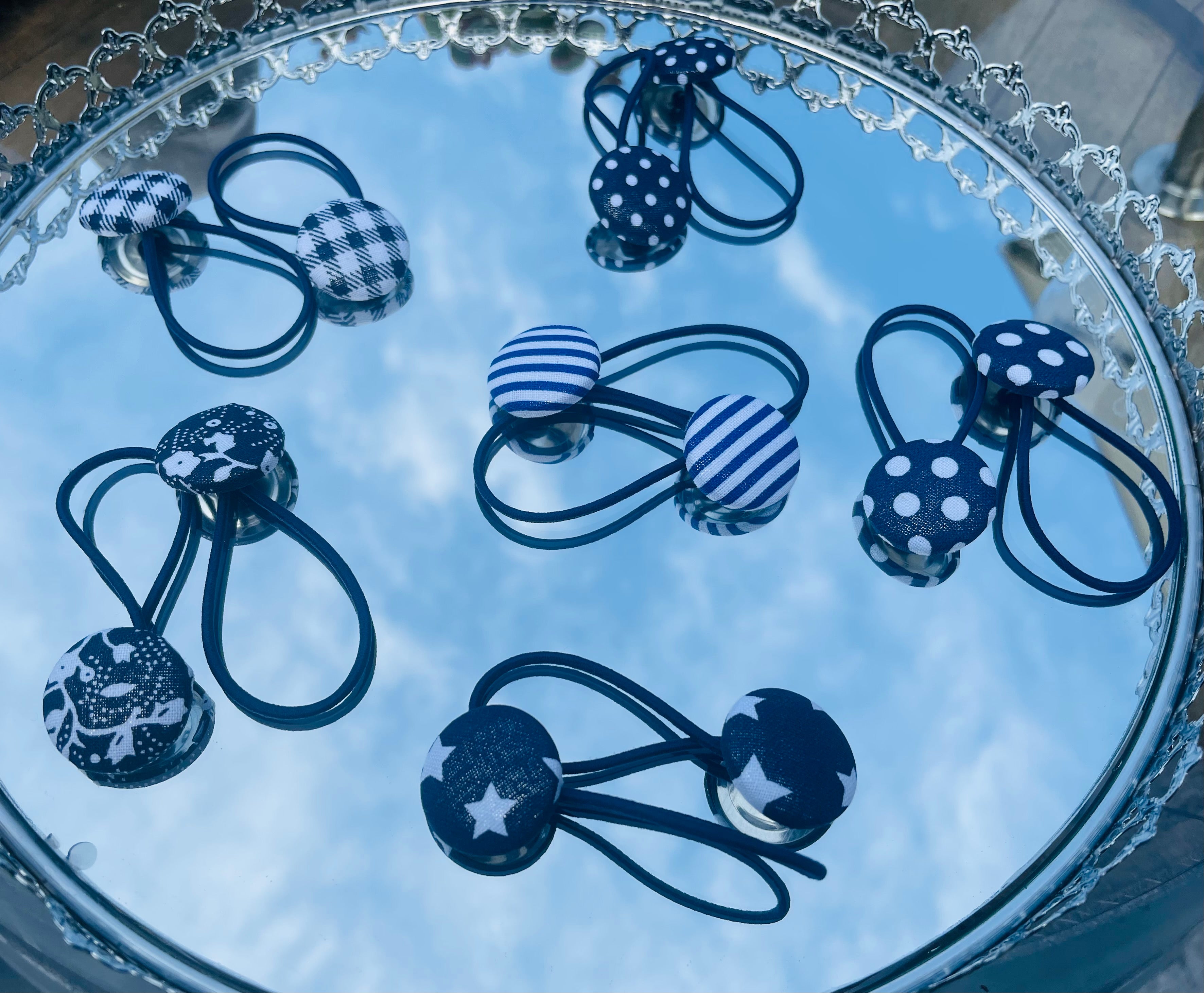 Haarzauber - Dunkelblaue Kollektion