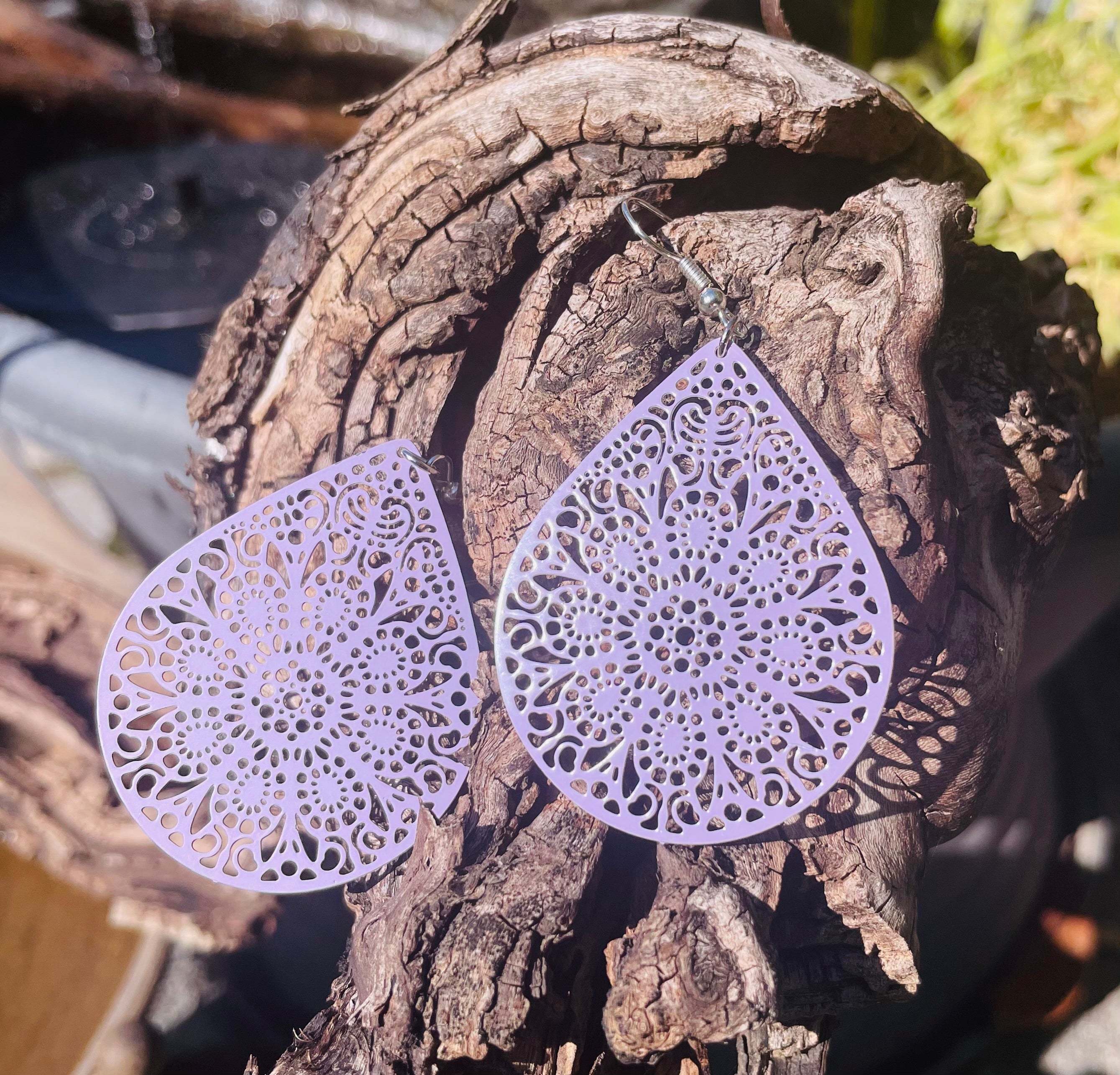 Ohrringe Monsterblatt