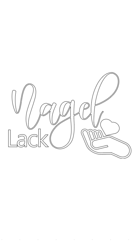 Schriftzauber „Nackellack – für stilvolle DIY-Projekte