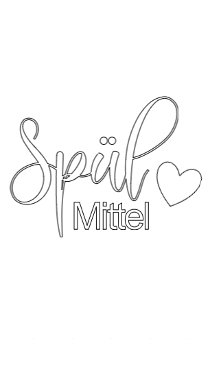 Schriftzauber „Spülmittel" – für stilvolle DIY-Projekte