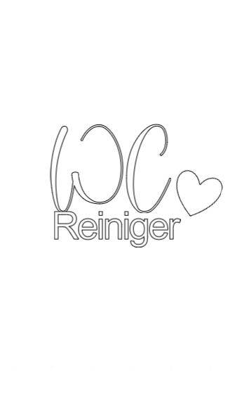 Schriftzauber „WC-Reiniger" – für stilvolle DIY-Projekte