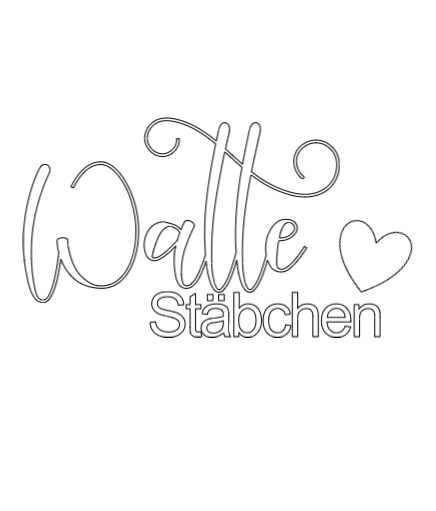 Schriftzauber „Wattestäbchen“ – für stilvolle DIY-Projekte