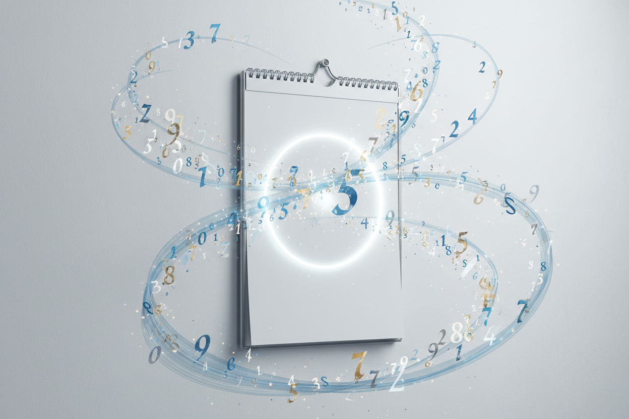 Kalender - und herumschwirrende Zahlen 