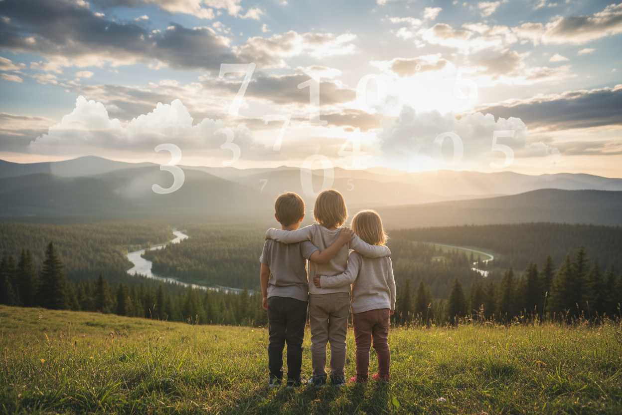 perfekt und jetzt noch so wie wenn sich die Kinder umgarmen