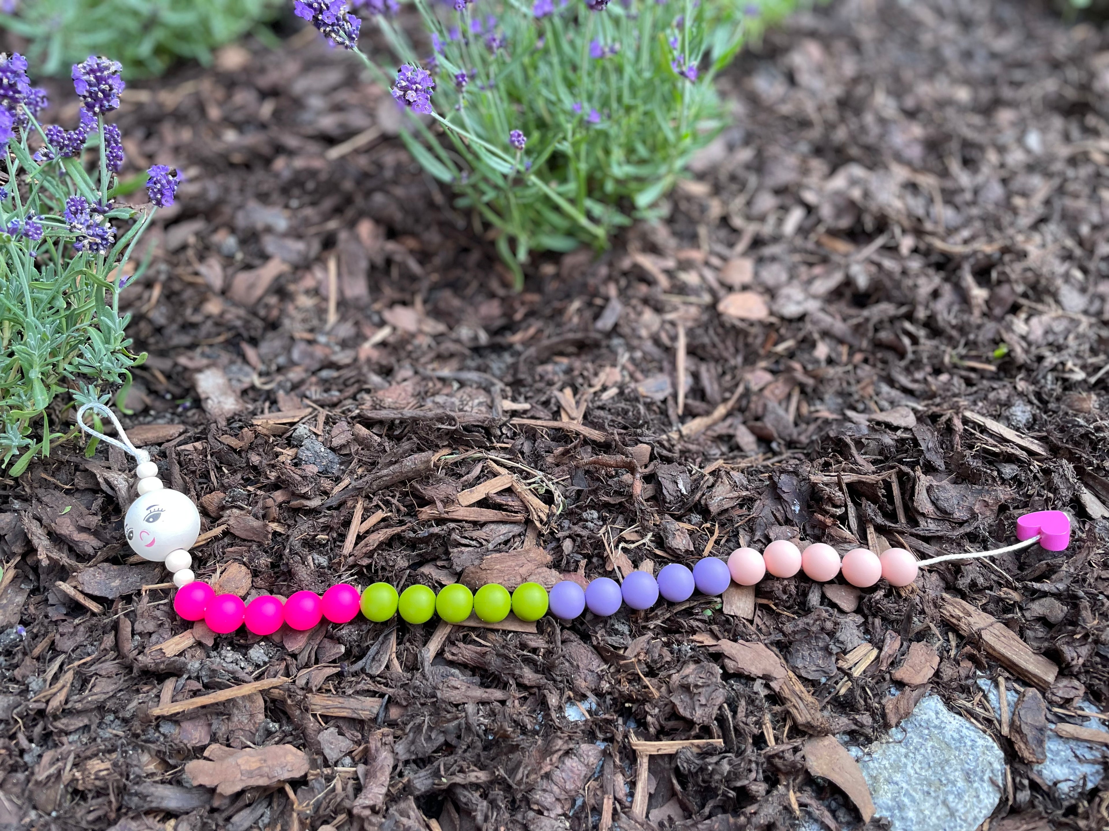 Zahlen, Spaß & Style - RAUPI & Neon-Armband Set für Schulanfänger